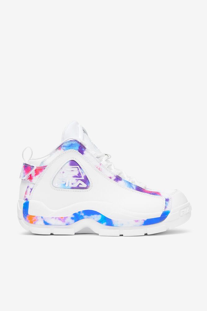 Fila Sneakers Grant Hill 2 Tie Dye Mens White - India OCJ-413706